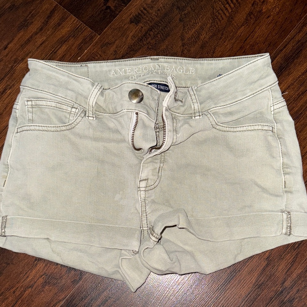American Eagle Outfitters Women's grey Jean Shorts